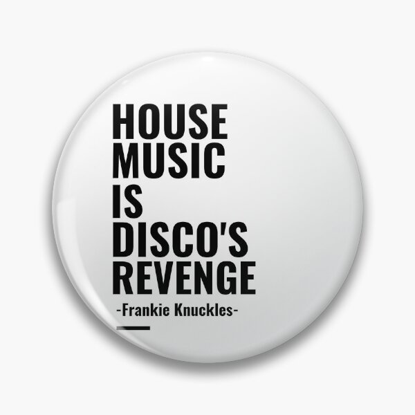 Item preview, House Music Is Disco's Revenge - Frankie Knuckles- (black)  designed and sold by Discothreadz.
