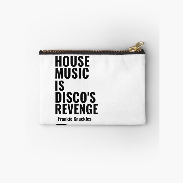 Item preview, House Music Is Disco's Revenge - Frankie Knuckles- (black)  designed and sold by Discothreadz.