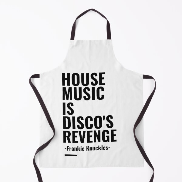 Item preview, House Music Is Disco's Revenge - Frankie Knuckles- (black) designed and sold by Discothreadz.