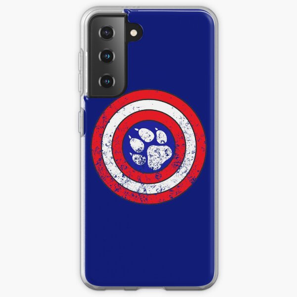 Captain Pupmerica (Distressed) Samsung Galaxy Soft Case