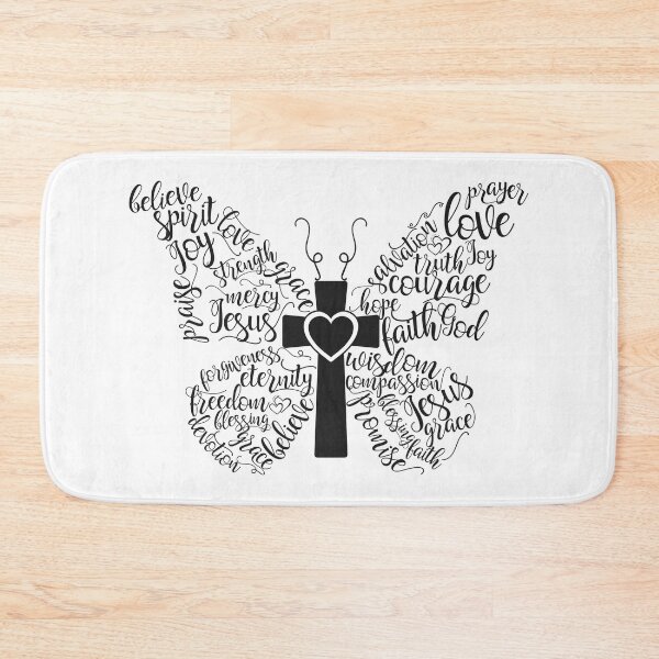 Item preview, Christian design: butterfly words designed and sold by Lolly's Lane Shoppe.