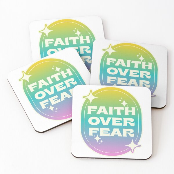 Item preview, Faith Over Fear | Fun Retro Inspirational  designed and sold by DevlynnDesigns.