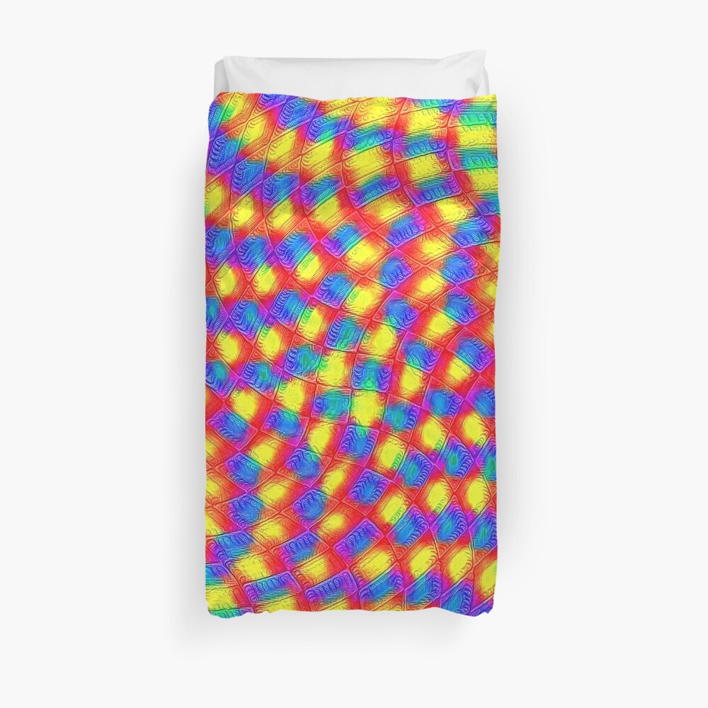 Color Waves Duvet Cover