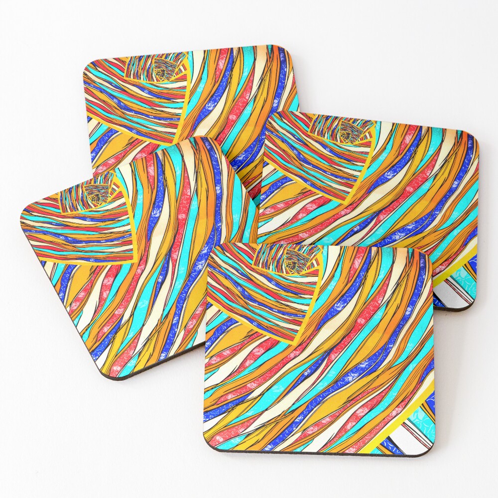Item preview, Coasters (Set of 4) designed and sold by lovehanii.
