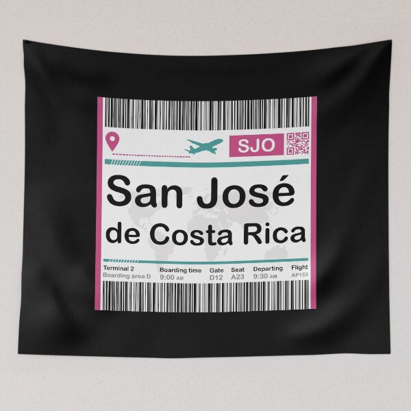Item preview, San Jose De Costa Rica - Costa Rica - Mini Boarding Pass designed and sold by oclatikaz.