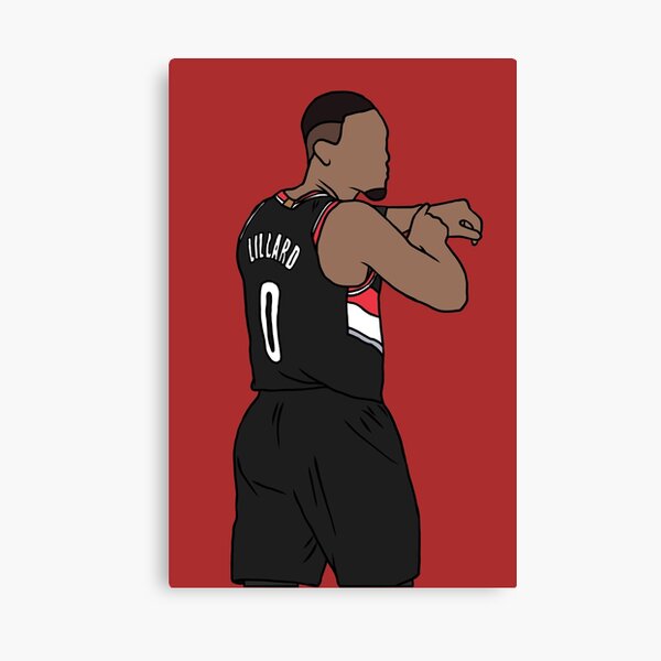 Item preview, Damian Lillard "You Know What Time It Is" designed and sold by RatTrapTees.