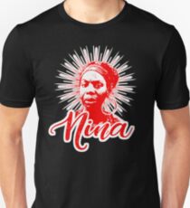 HD Nina Simone - The High Priestess of Soul HIGH DEFINITION Slim Fit T-Shirt