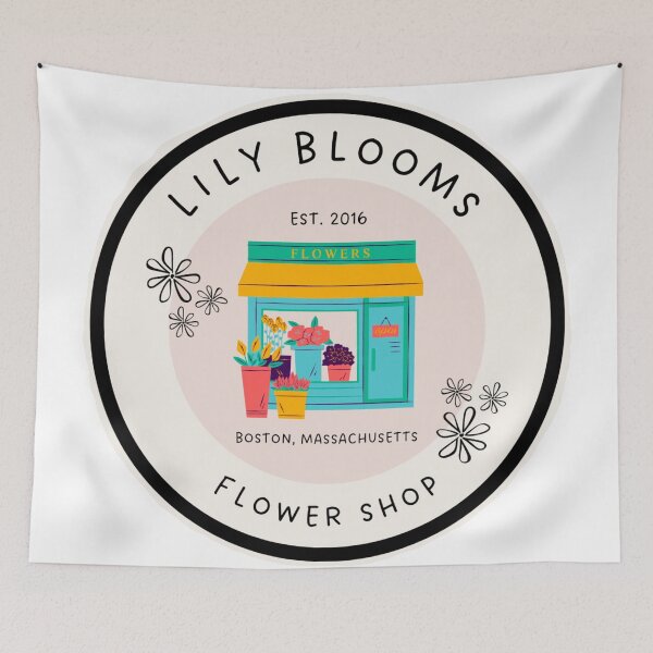 Item preview, It Ends with Us: Lily Blooms Flower Shop designed and sold by kattiee.