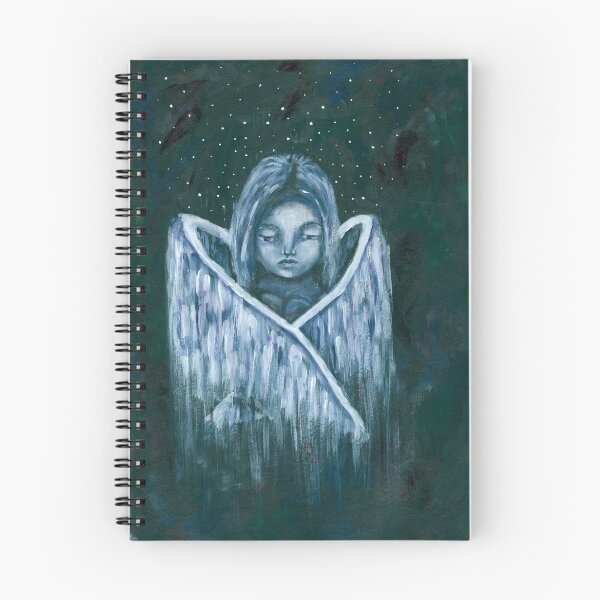 Item preview, little angel embracing wings you are strong designed and sold by lenaliluna.