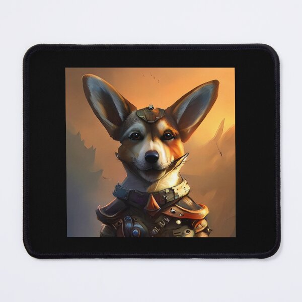Item preview, AI Generated Art, War Corgi designed and sold by RabbitHoleMI.
