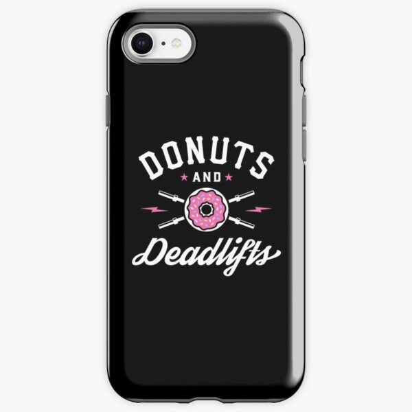 Donuts And Deadlifts iPhone Tough Case