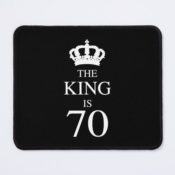 Item preview, The King Is 70 designed and sold by thepixelgarden.