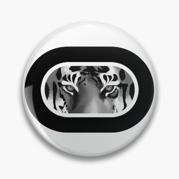 Item preview, Intense stare from a tiger - Black and White variation designed and sold by MoonLitFox.