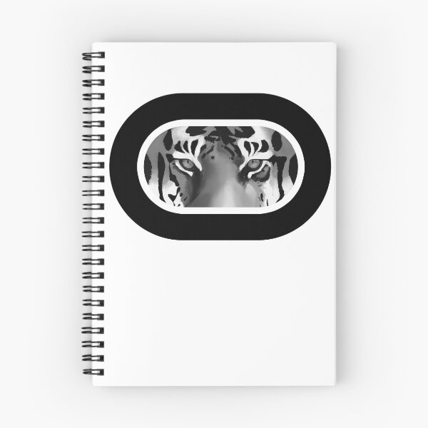 Item preview, Intense stare from a tiger - Black and White variation designed and sold by MoonLitFox.