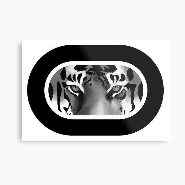 Item preview, Intense stare from a tiger - Black and White variation designed and sold by MoonLitFox.