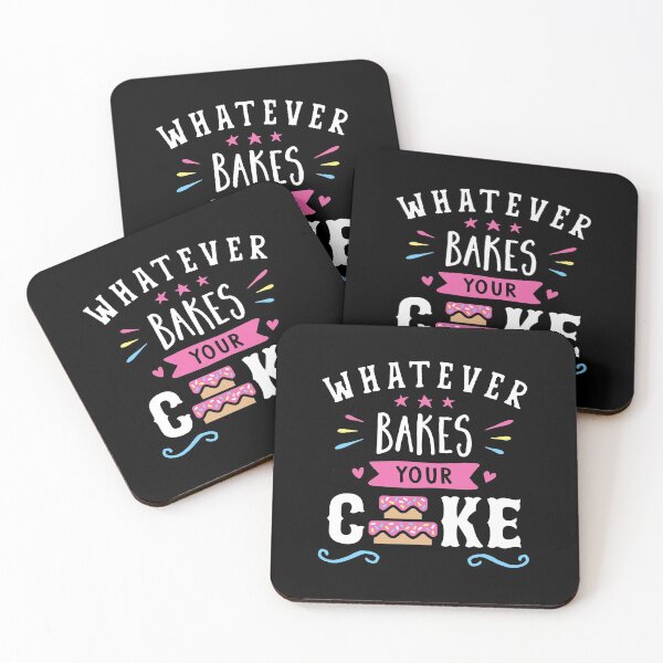 Item preview, Whatever Bakes Your Cake Typography designed and sold by Brogress Project.