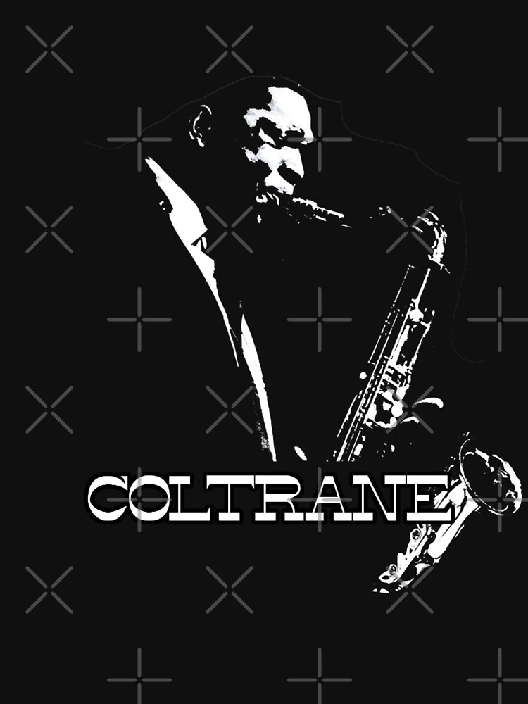 Discover HD Trane - John Coltrane - b&w plain design HIGH DEFINITION | Essential T-Shirt 