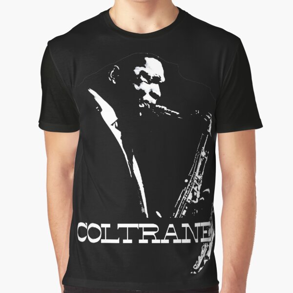 HD Trane - John Coltrane - b&w plain design HIGH DEFINITION Graphic T-Shirt
