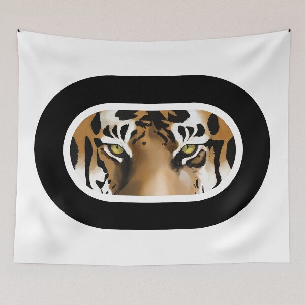 Item preview, Intense stare from a tiger designed and sold by MoonLitFox.