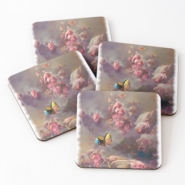 Item preview, Butterfly Flying To Magnolia Flower designed and sold by entrys.
