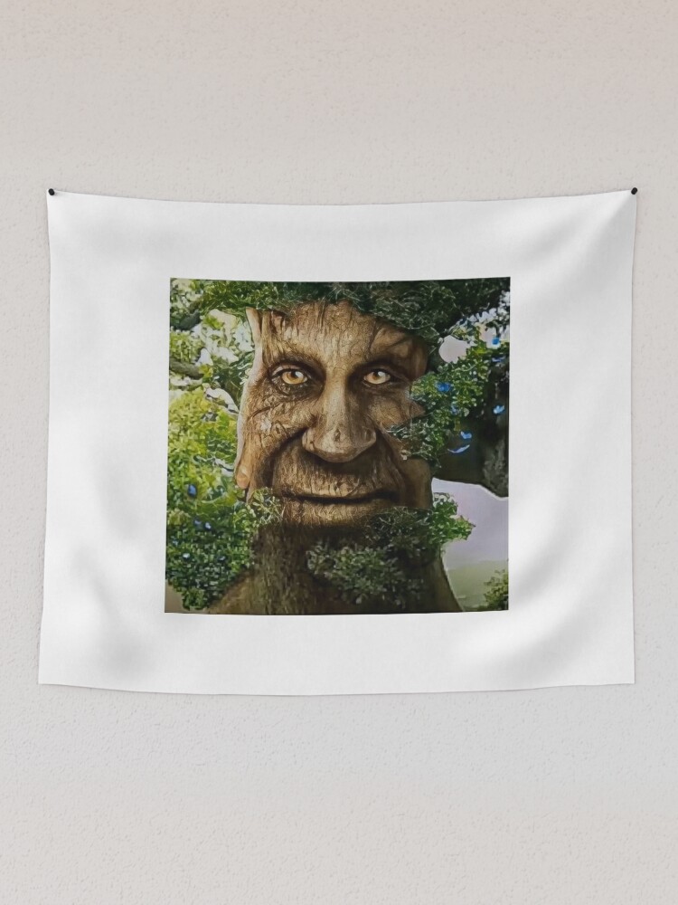 Wise Mystical Tree meme Clock for Sale by T-Look