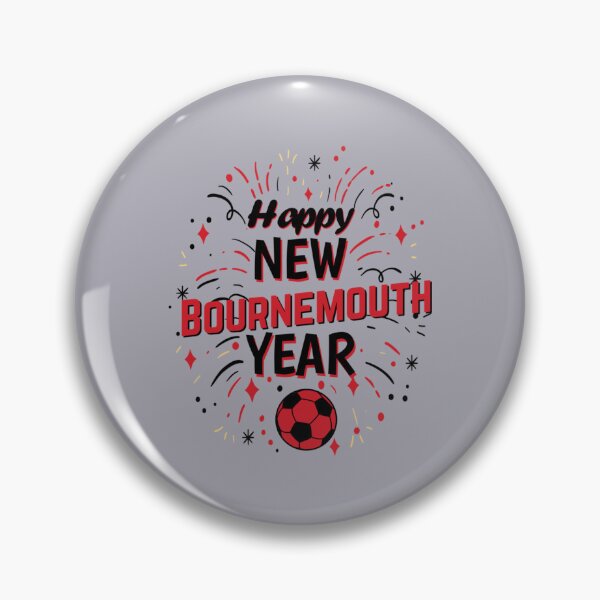 Item preview, Happy new Bournemouth foofball Year 2022 greeting designed and sold by HTownAparel.