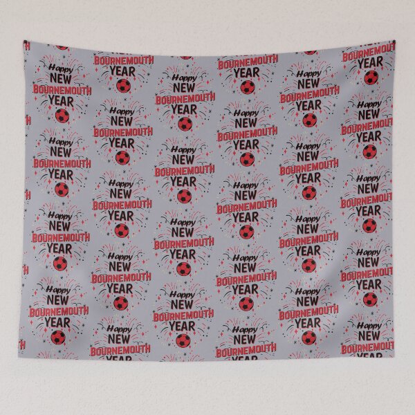 Item preview, Happy new Bournemouth foofball Year 2022 greeting designed and sold by HTownAparel.