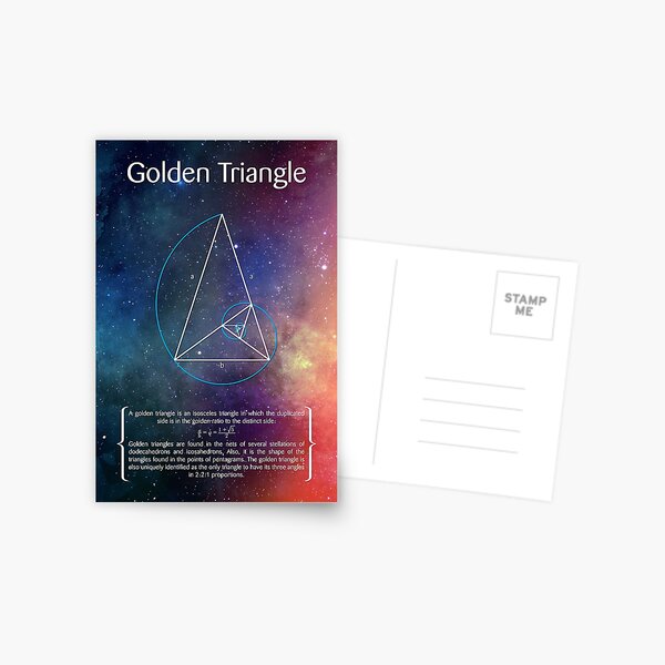 Item preview, Golden Triangle designed and sold by ThalassaStudios.