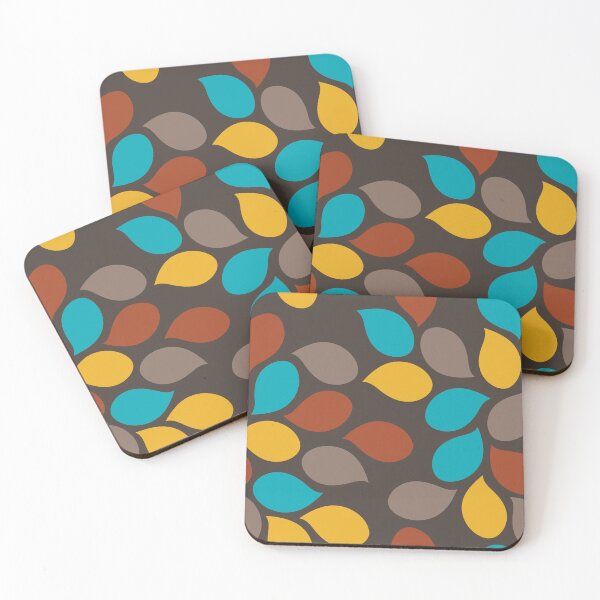 Item preview, Abstract retro seamless repeat floral texture pattern design designed and sold by DesignsByMadiha.