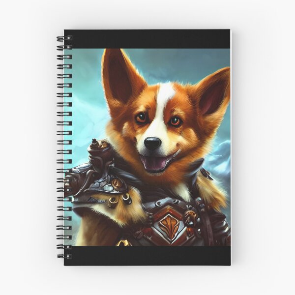 Item preview, AI Generated Art, War Corgi designed and sold by RabbitHoleMI.