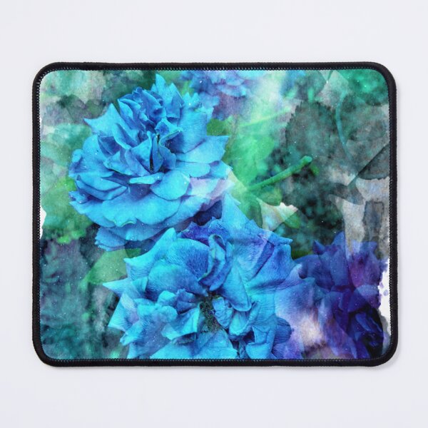 Item preview, Blue Watercolor Roses designed and sold by Minxylynx4.