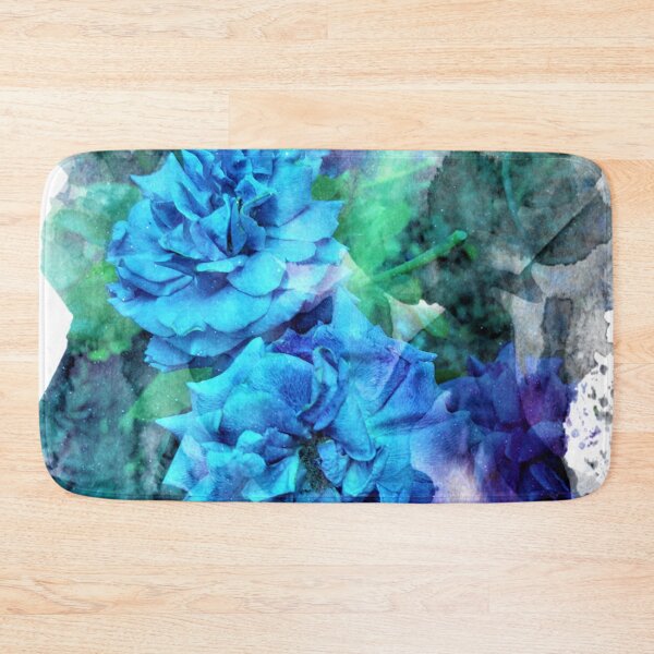 Item preview, Blue Watercolor Roses designed and sold by Minxylynx4.