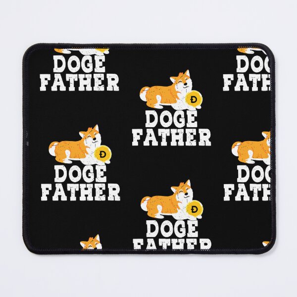 Item preview, Doge Father Funny Cryptocurrency Doge Coin designed and sold by mkzmerch.
