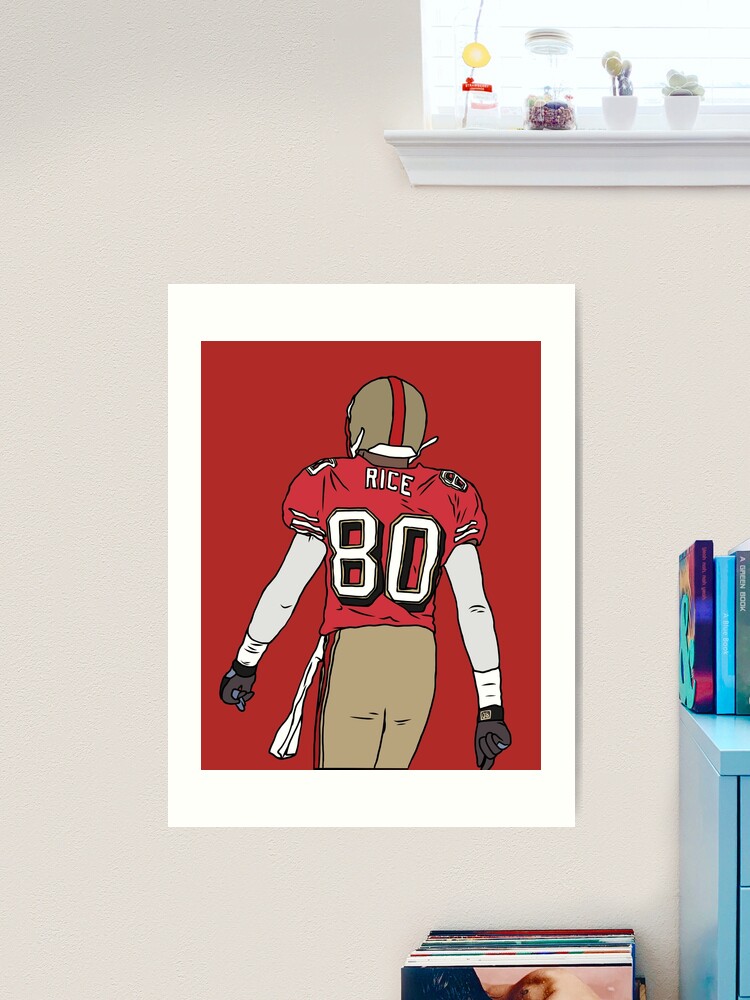 Jerry Rice San Francisco 49ers Watercolor Strokes Pixel Art 150