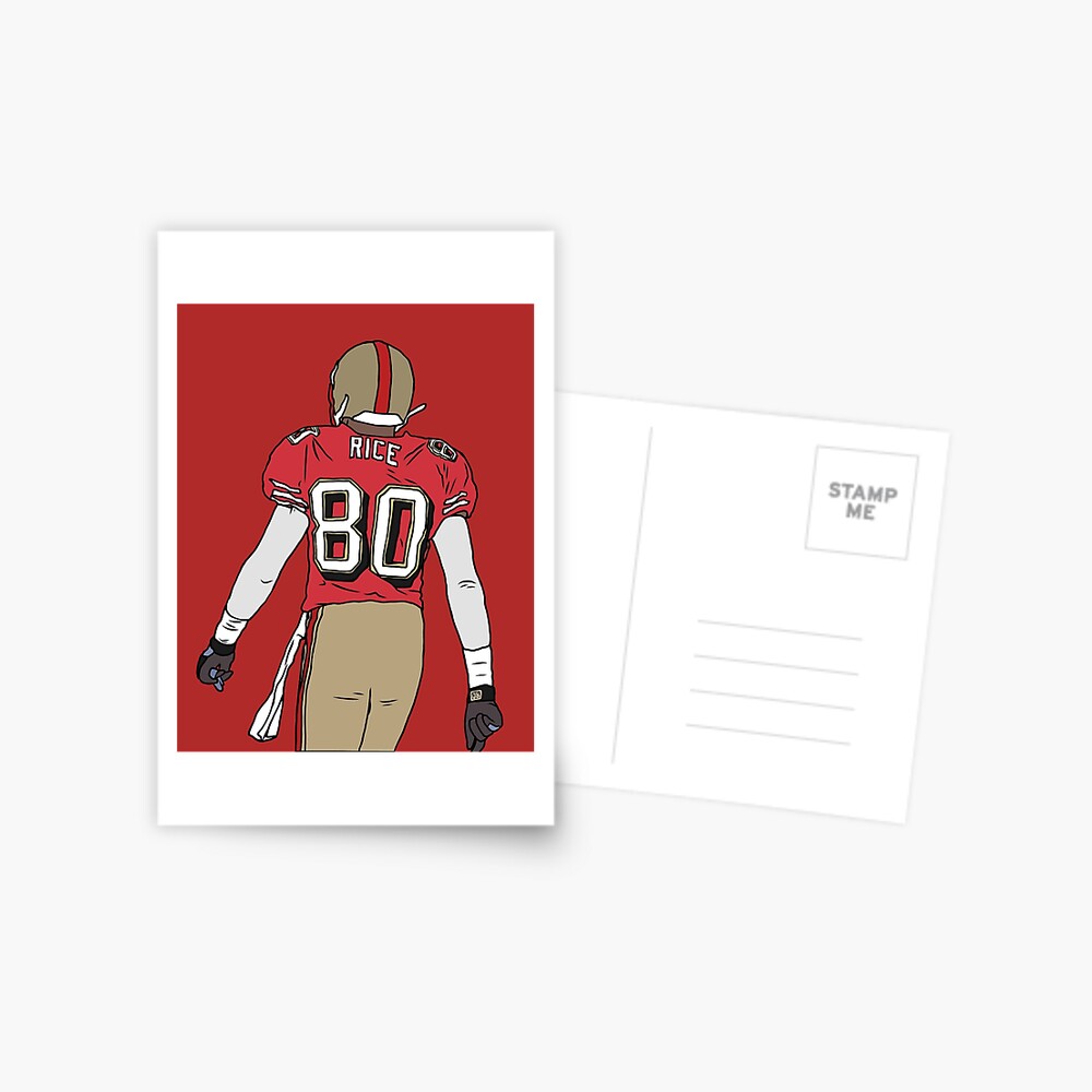 Jerry Rice Back-To Poster for Sale by RatTrapTees