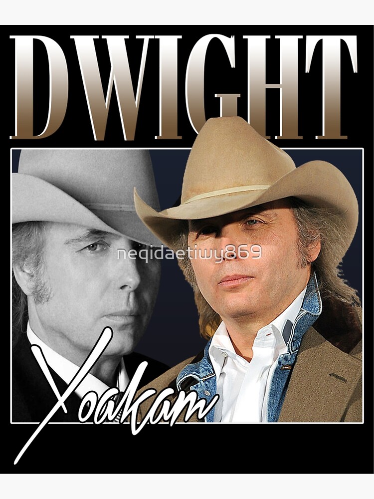 "Dwight Yoakam Country Music Singer 02" Sticker for Sale by