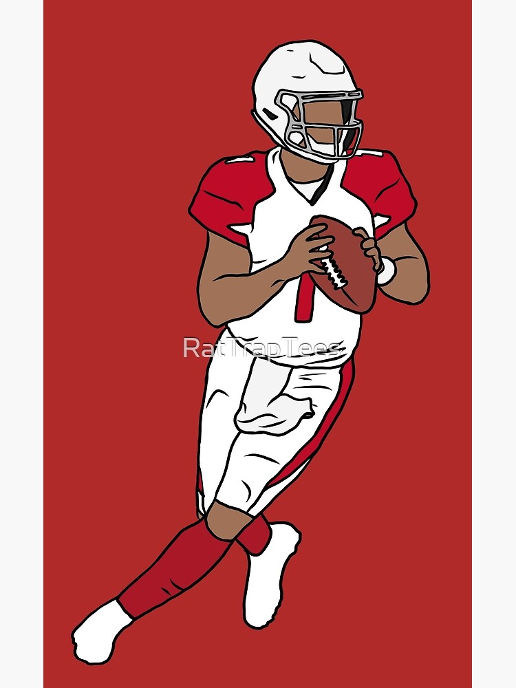 Kyler Murray Arizona Cardinals Football Illustrated Art Poster 