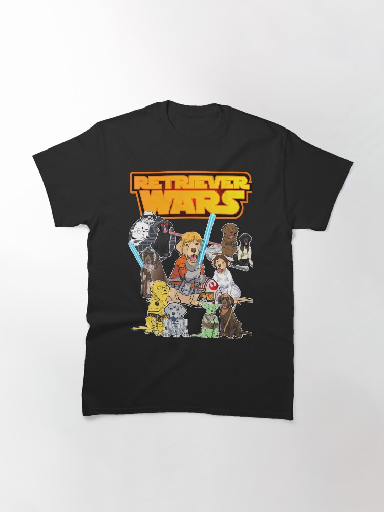 Alternate view of Retriever Wars Classic T-Shirt