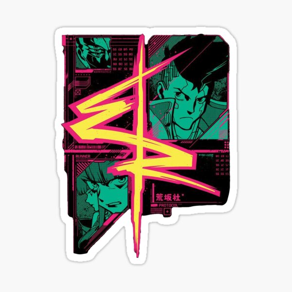 Cyberpunk Edgerunners Sticker