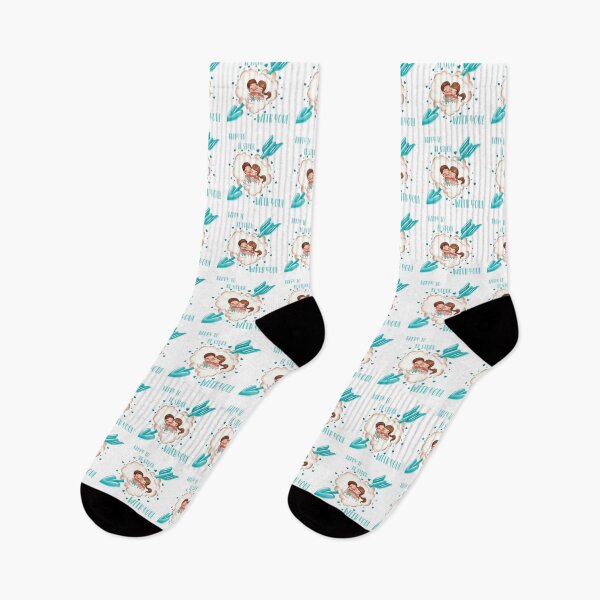 Item preview, Happy To Be Stuck With You! (Aqua) designed and sold by PawsitiveMum.