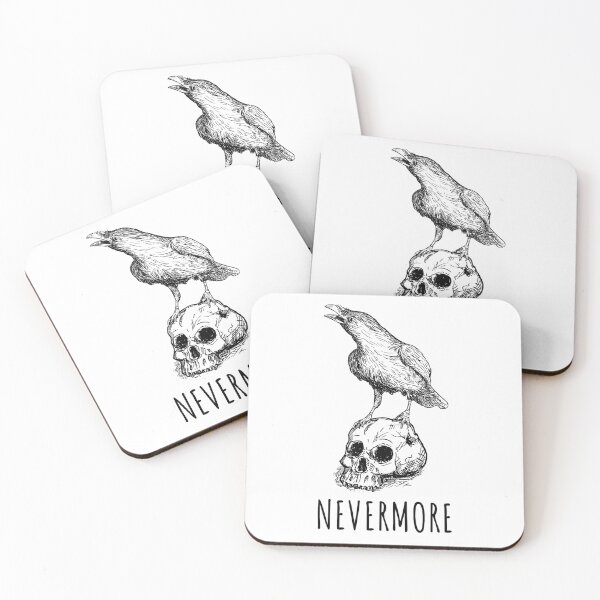 Artikelvorschau, Sagte der Rabe. NIMMERMEHR. entworfen und verkauft von MyMerch4u.