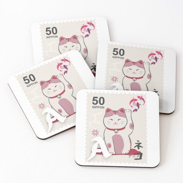 Item preview, Anime Cat Stamp | Initial A designed and sold by ZPhantomlord.