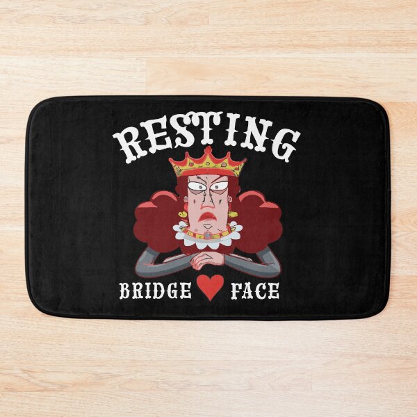 Item preview, Resting Bridge Face - Contract Bridge Grand Slam Bidding Duplicate Card Game Funny designed and sold by Peter Orum.