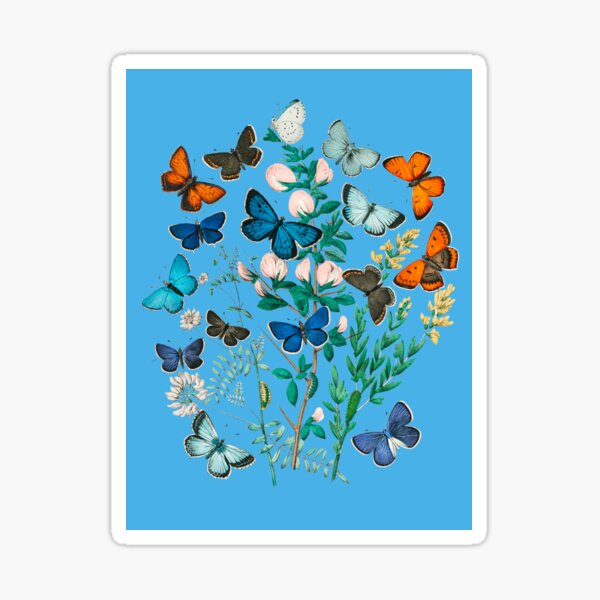 Item preview, Multiple colour butterflies designed and sold by PeacockThrone25.