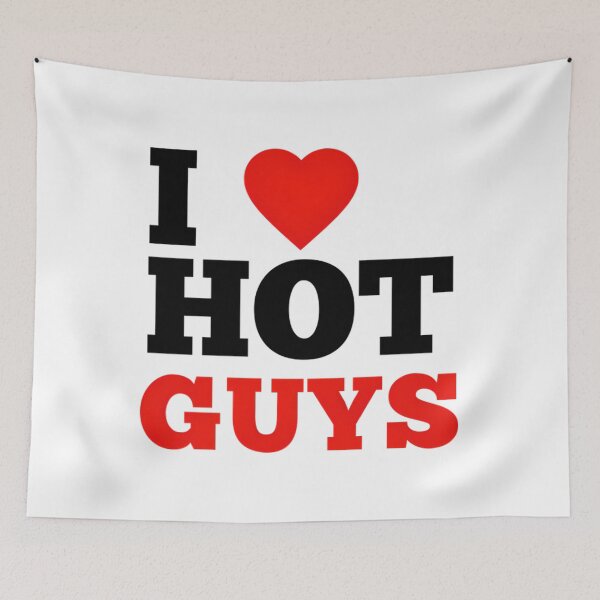 Item preview, I Love Hot Guys designed and sold by liomikaxfi.