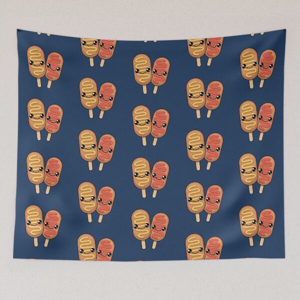 Item preview, Happy Corn Dogs designed and sold by theflatfaces.