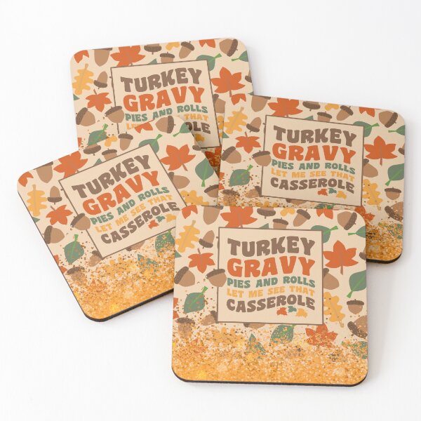 Item preview, Turkey Gravy pies and rolls let me see that casserole! Thanksgiving designed and sold by Chelsealuv Krigbaum.