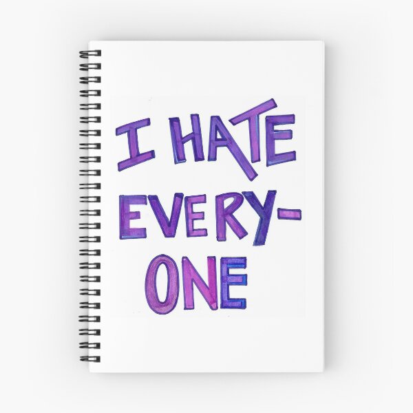 Item preview, I Hate Everyone designed and sold by kalikristine.