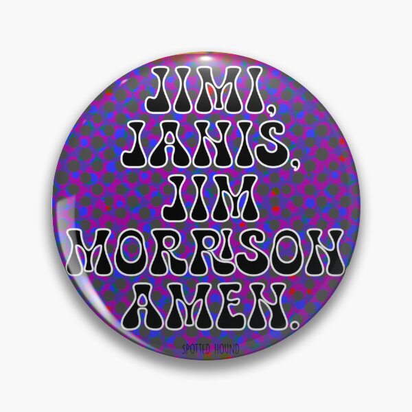 Item preview, Jimi, Janis, Jim, Amen. designed and sold by spottedhound.