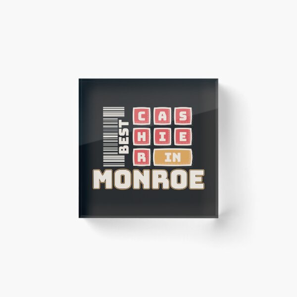 Aperçu de l'œuvre Meilleur caissier à Monroe | Monroe Louisiane | Caissier Monroe créée et vendue par DrawingBoard.